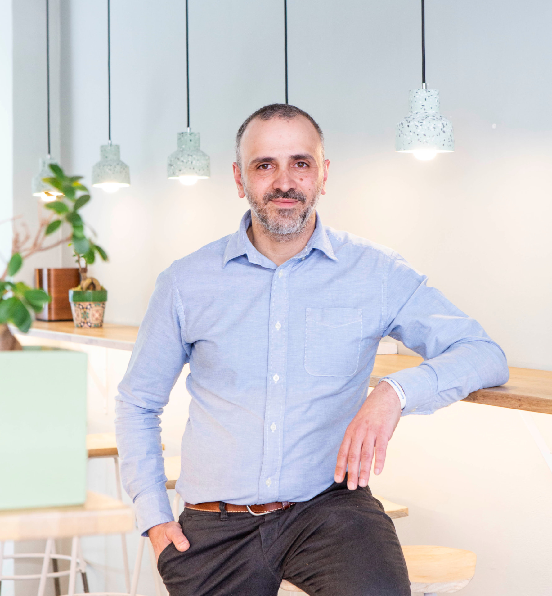 Portrait of pastry chef Marinos Kosmas
